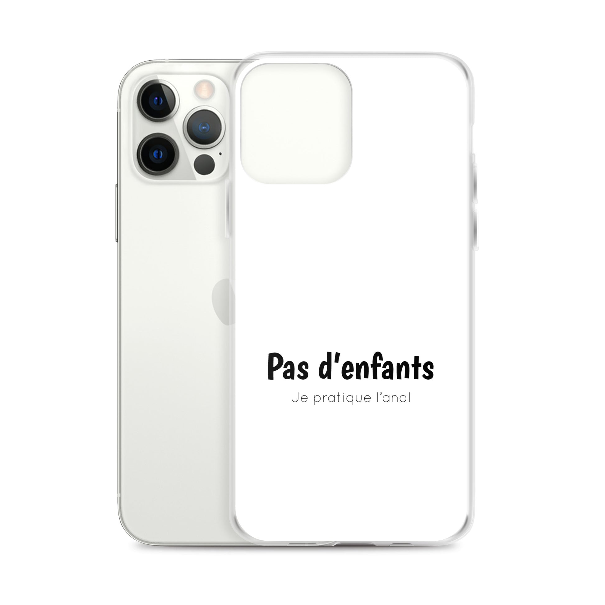 Coque iPhone Pas d'enfants je pratique l'anal iPhone 12 Pro Max - Sedurro