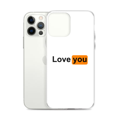 Coque iPhone Love you logo PH - Sedurro