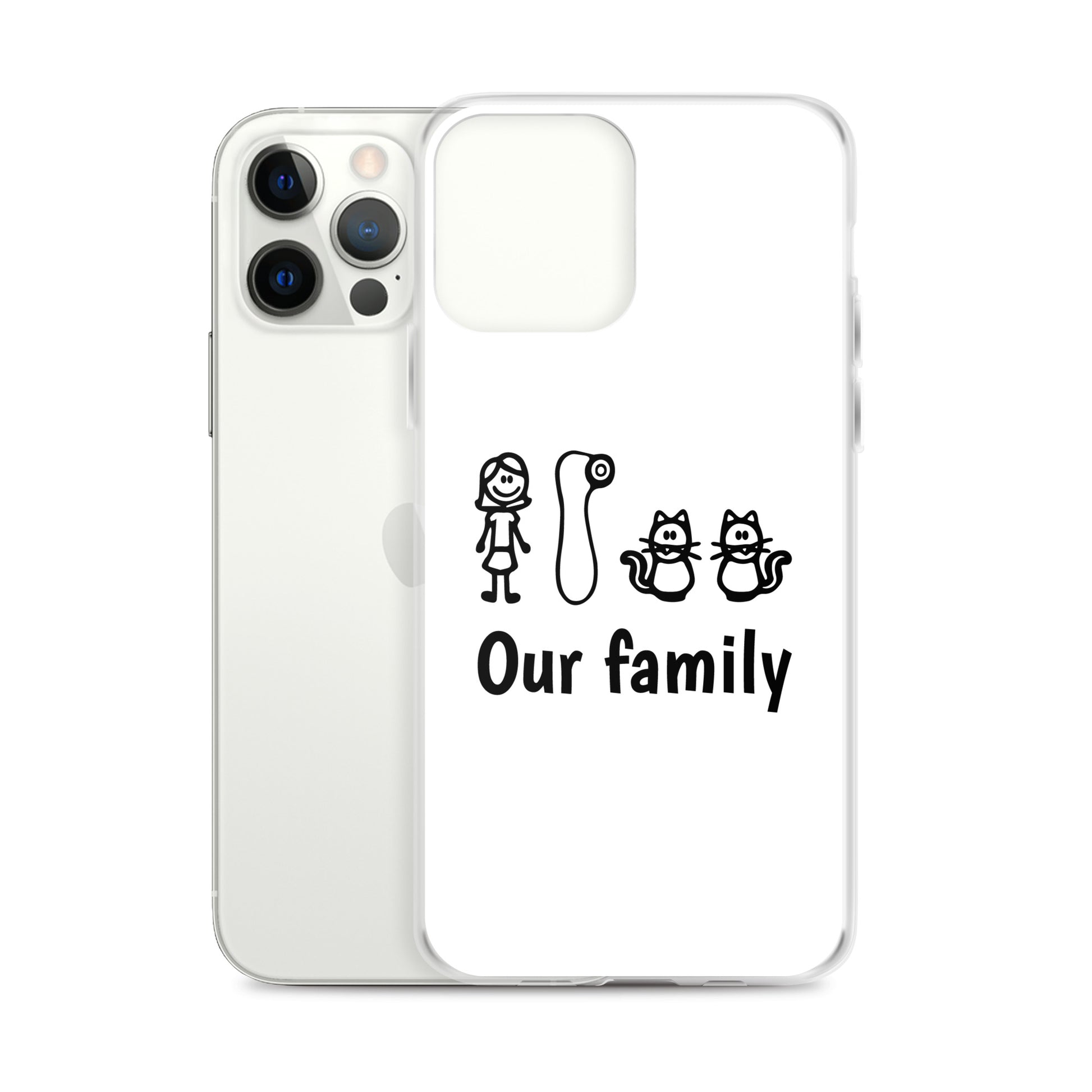 Coque iPhone Our family woman vibrator cats - Sedurro