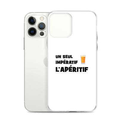 Coque iPhone Un seul impératif L'apéritif - Sedurro