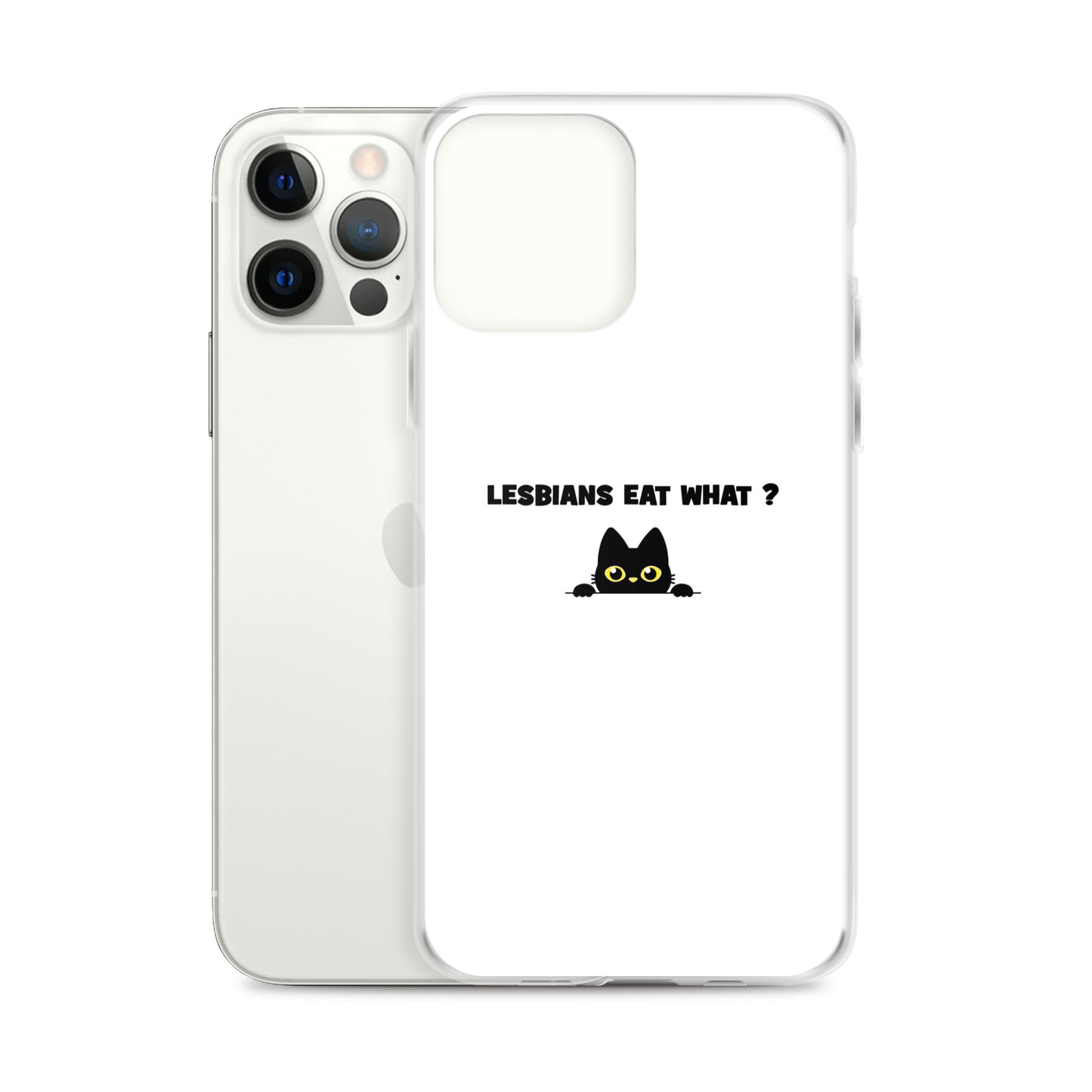 Coque iPhone Cat Lesbians eat what - Sedurro