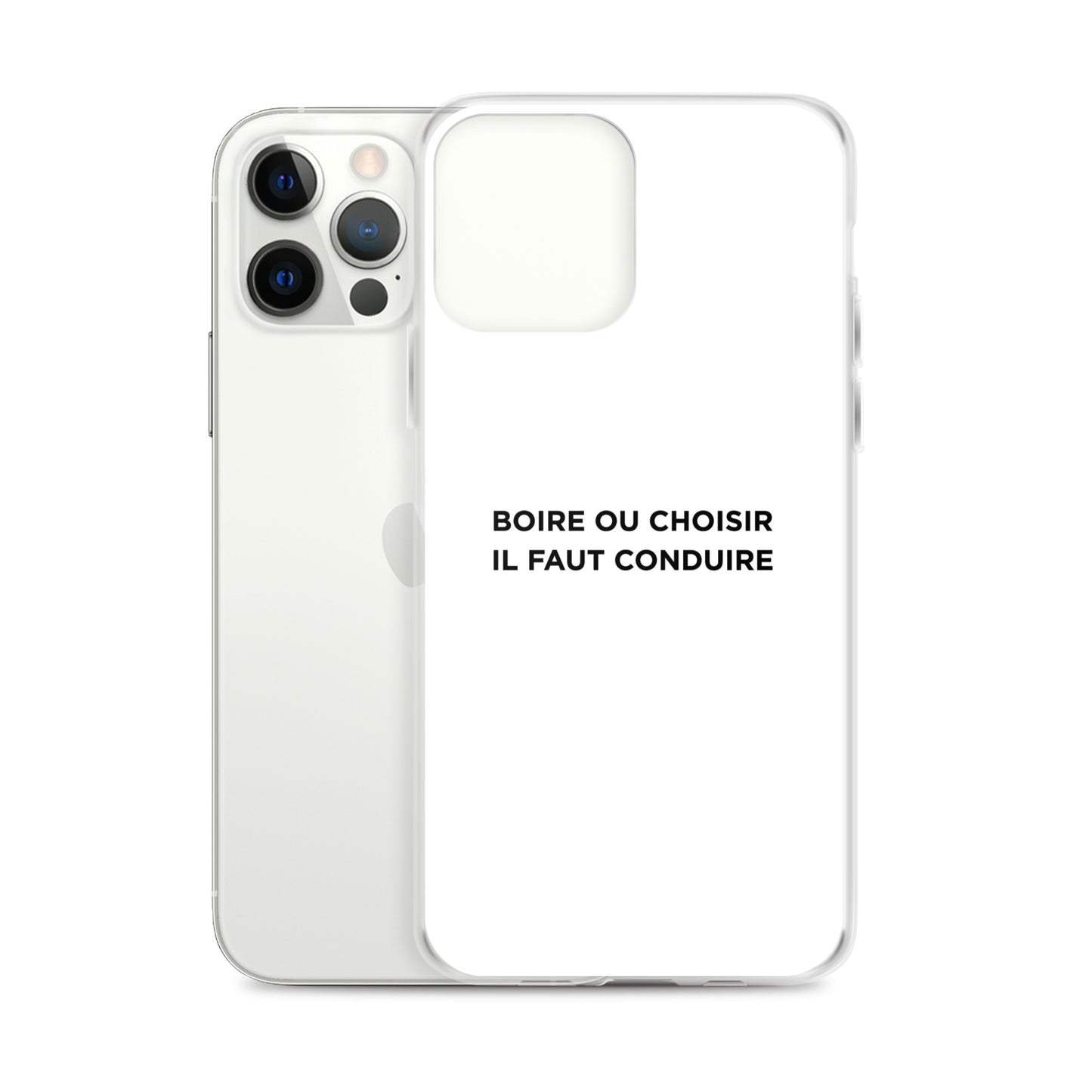 Coque iPhone Boire ou choisir il faut conduire - Sedurro