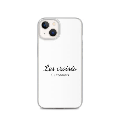 Coque iPhone Les croisés tu connais - Sedurro