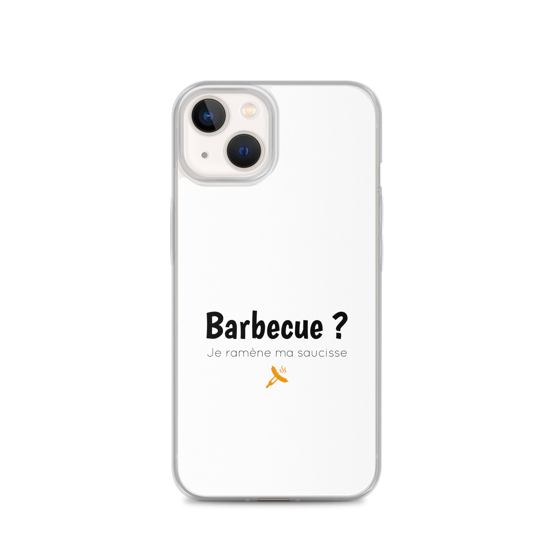 Coque iPhone Barbecue je ramène ma saucisse - Sedurro