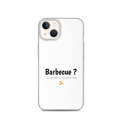 Coque iPhone Barbecue je ramène ma saucisse - Sedurro