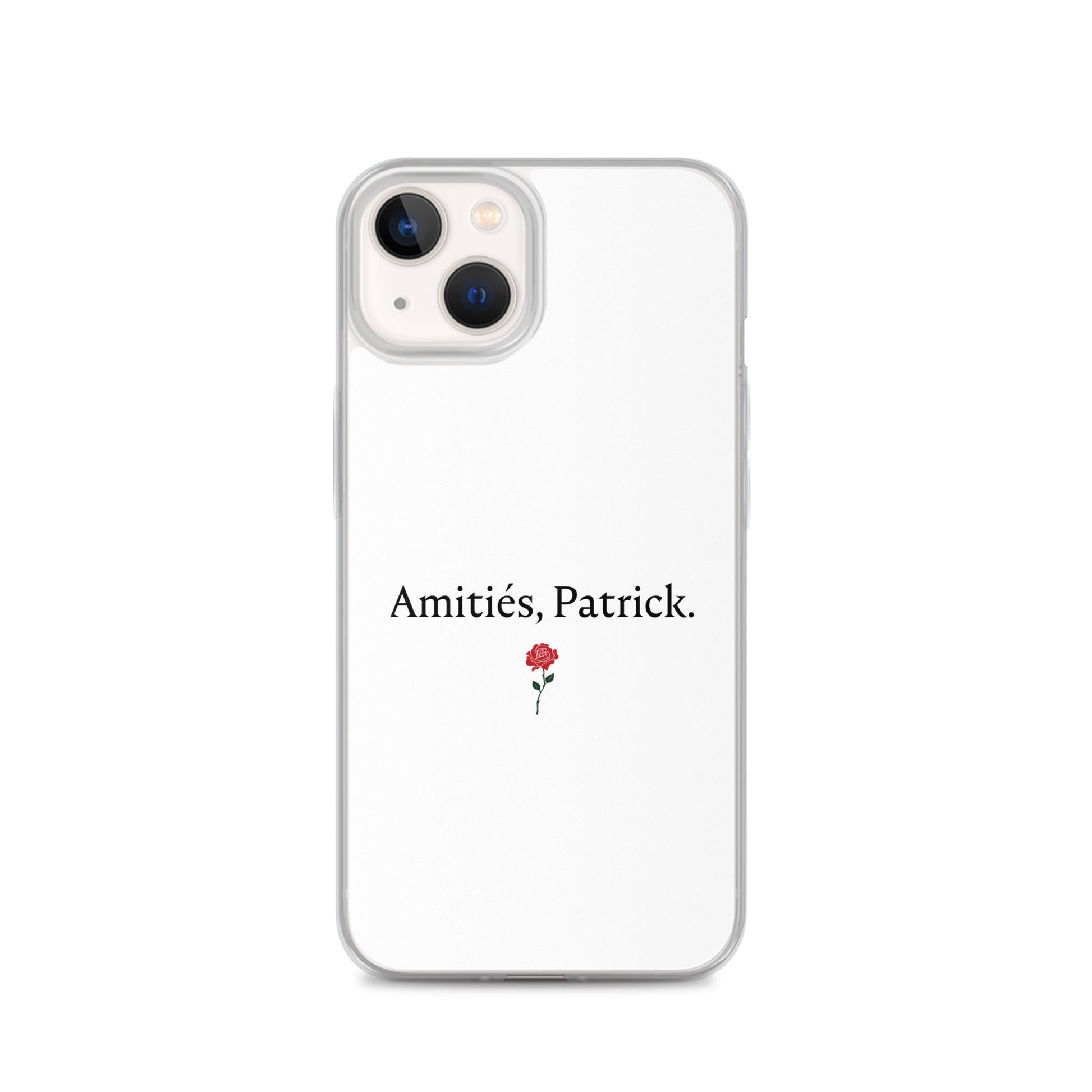 Coque iPhone Amitiés Patrick iPhone 13 - Sedurro