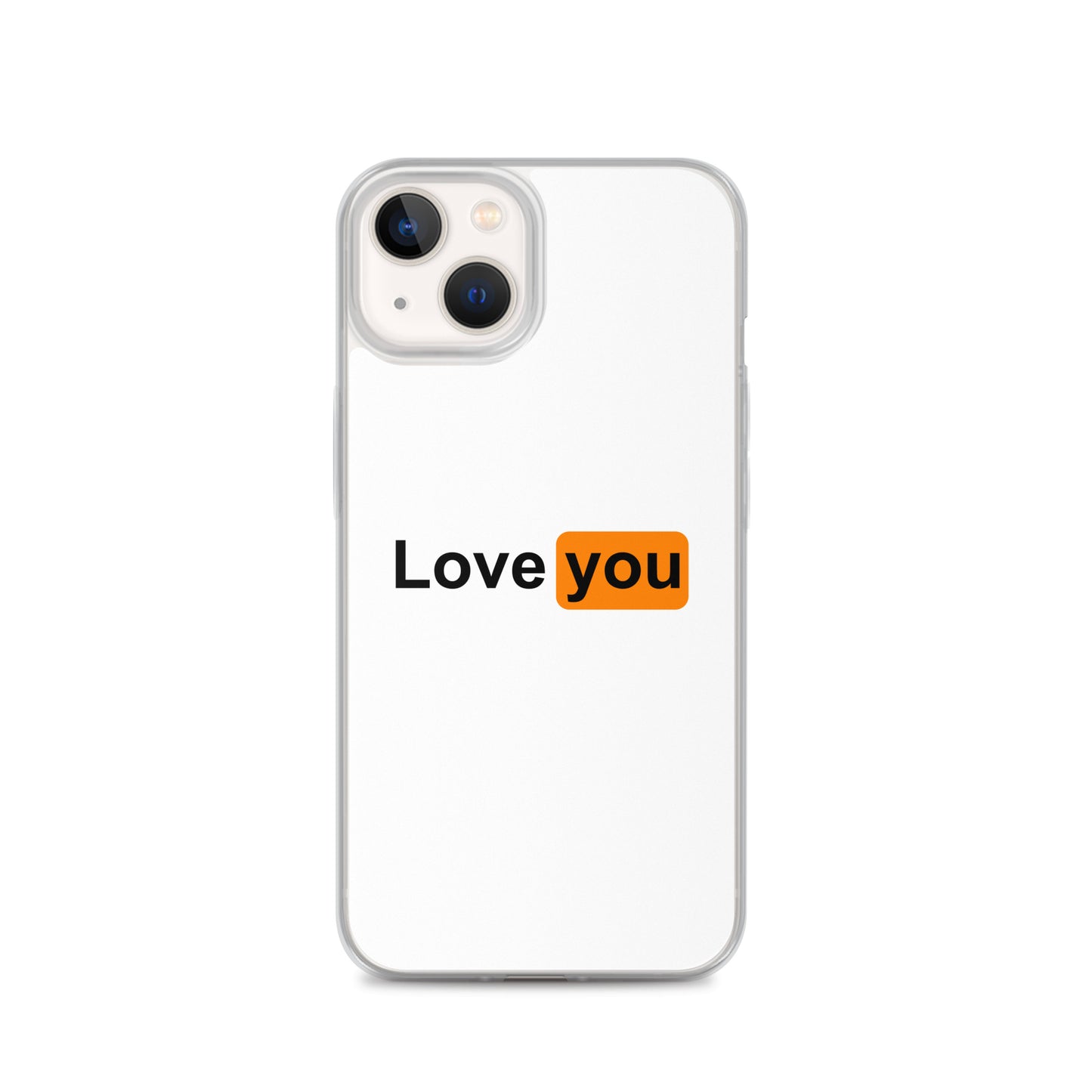 Coque iPhone Love you logo PH iPhone 13 - Sedurro