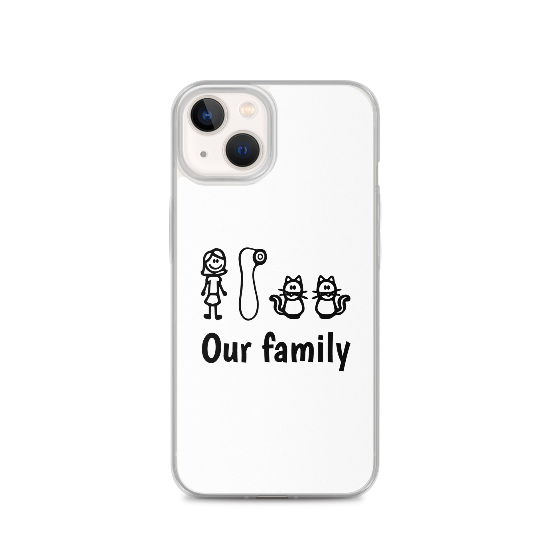 Coque iPhone Our family woman vibrator cats - Sedurro