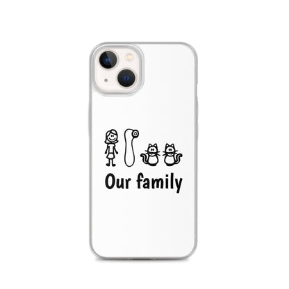 Coque iPhone Our family woman vibrator cats - Sedurro