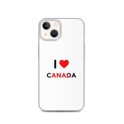 Coque iPhone I love Canada anal - Sedurro
