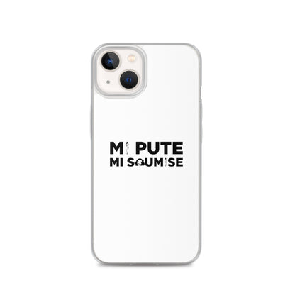 Coque iPhone Mi pute mi soumise - Sedurro