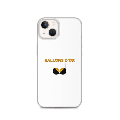 Coque iPhone Ballons d'or - Sedurro