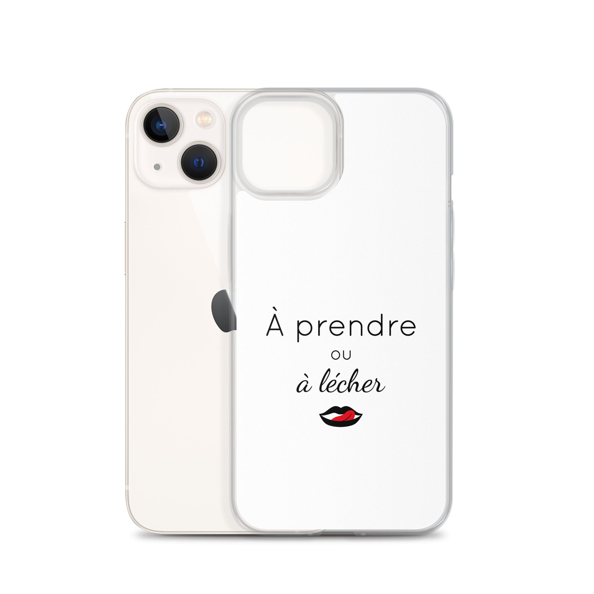 Coque iPhone À prendre ou à lécher iPhone 13 - Sedurro