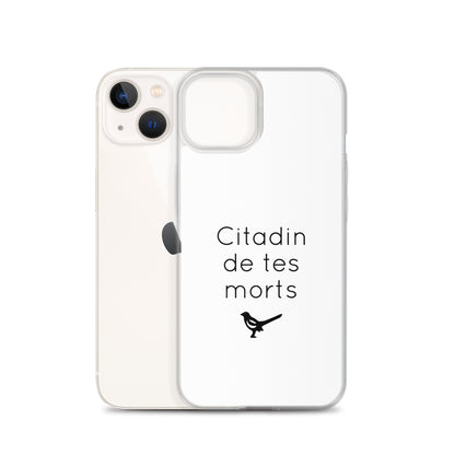 Coque iPhone Citadin de tes morts iPhone 13 - Sedurro