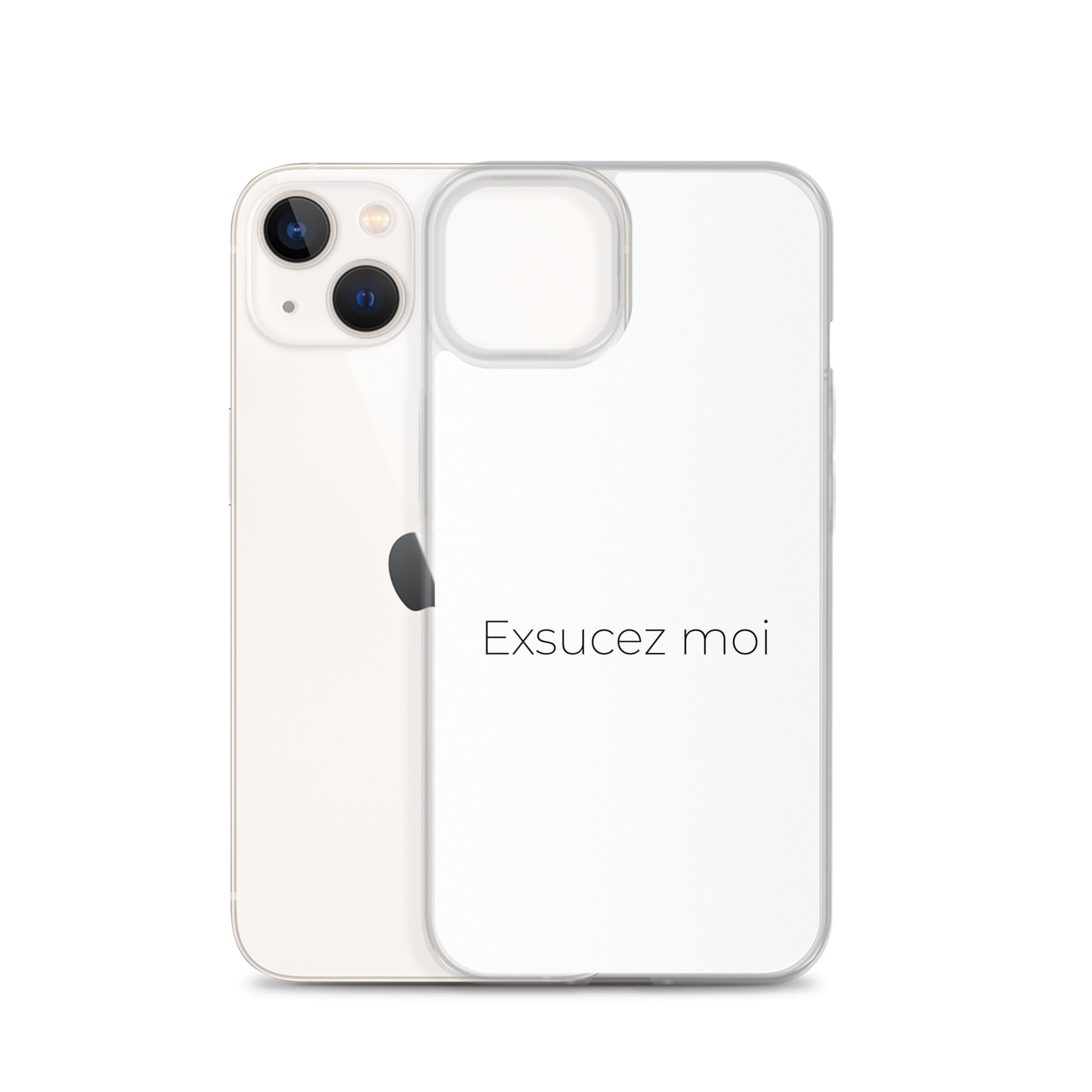 Coque iPhone Exsucez moi iPhone 13 - Sedurro