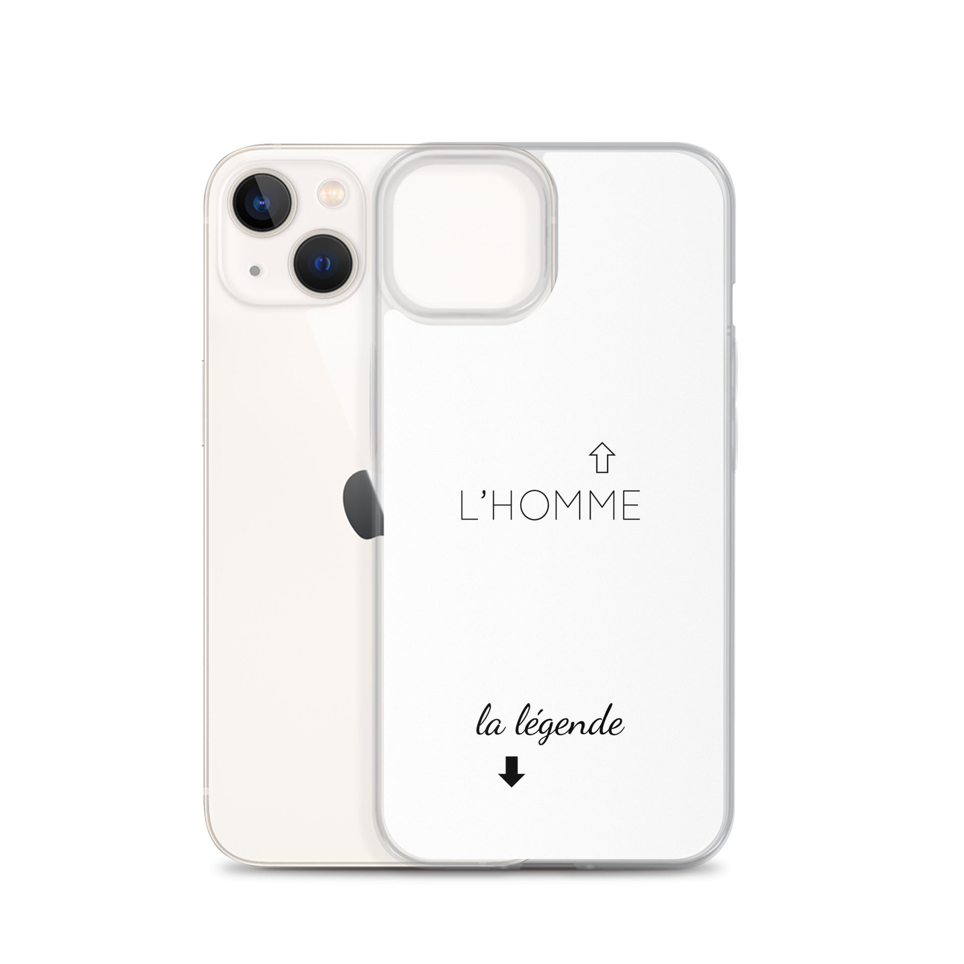 Coque iPhone L'homme et la légende iPhone 13 - Sedurro