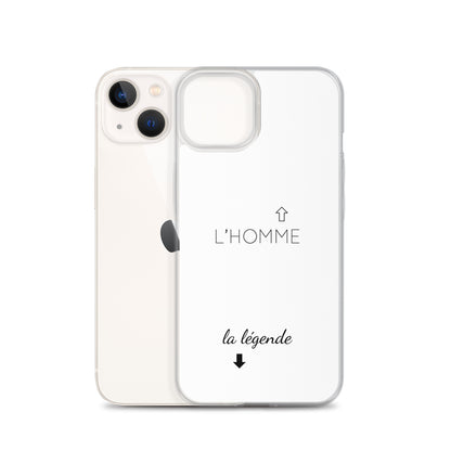 Coque iPhone L'homme et la légende iPhone 13 - Sedurro