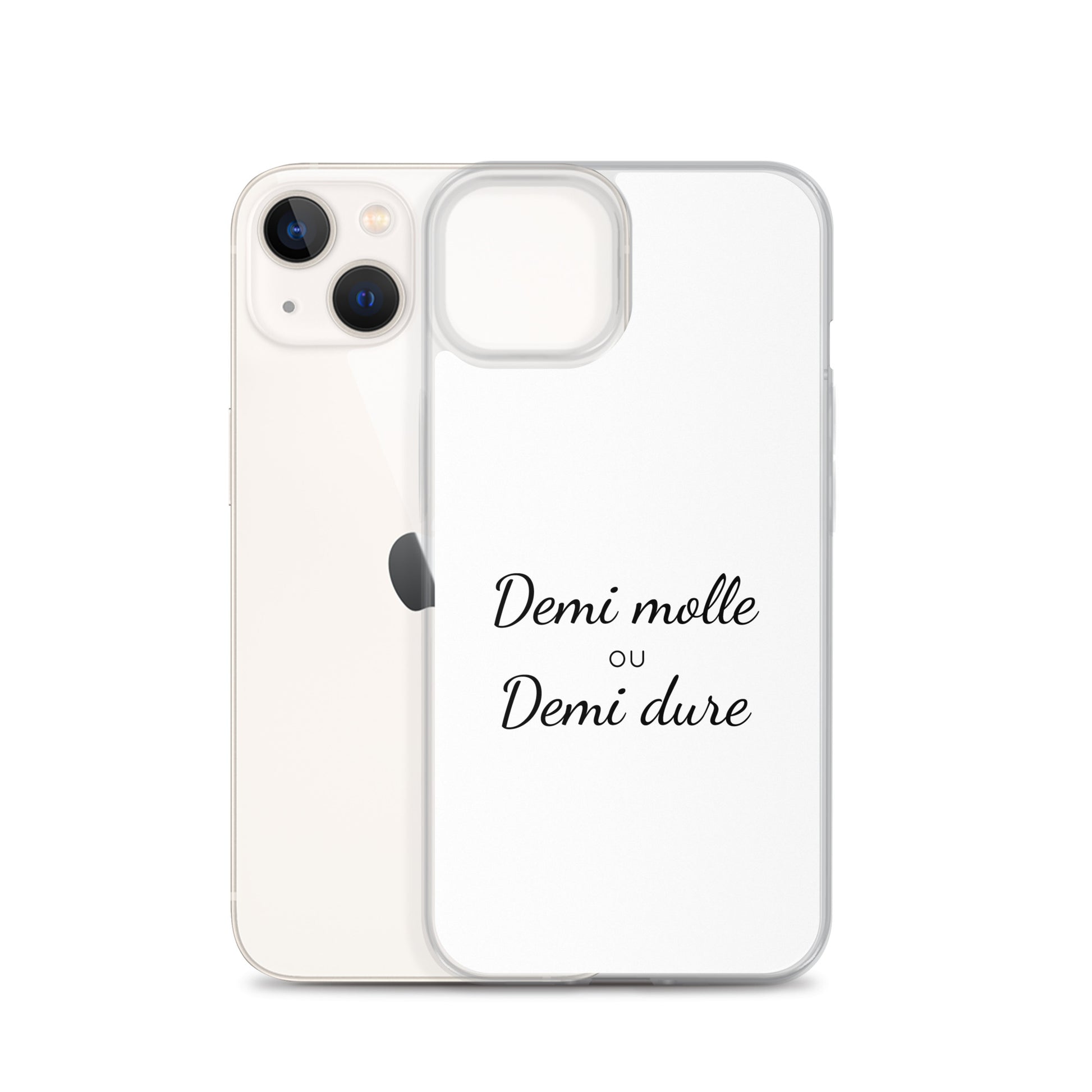 Coque iPhone Demi molle ou demi dure iPhone 13 - Sedurro