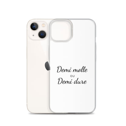 Coque iPhone Demi molle ou demi dure iPhone 13 - Sedurro