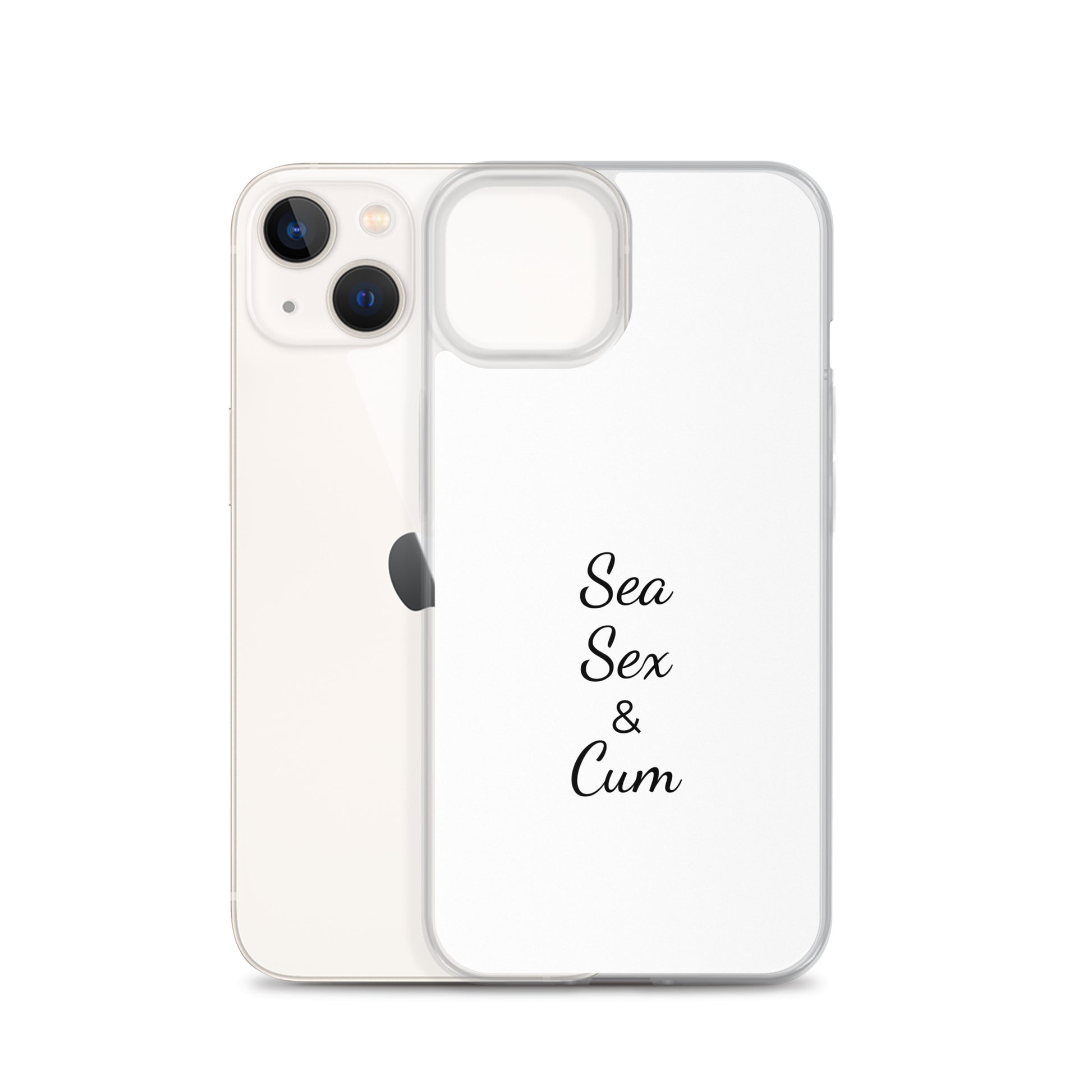Coque iPhone Sea sex & cum iPhone 13 - Sedurro