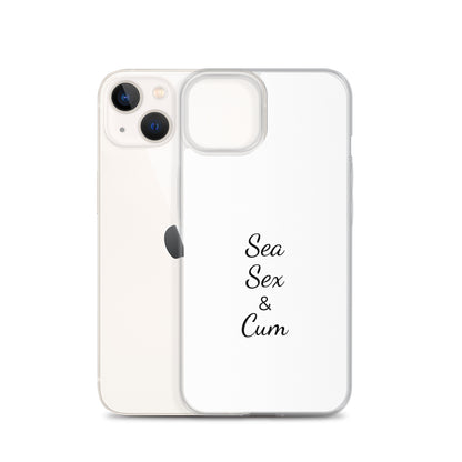 Coque iPhone Sea sex & cum iPhone 13 - Sedurro