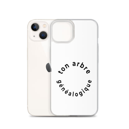 Coque iPhone Ton arbre généalogique en forme de cercle - Sedurro