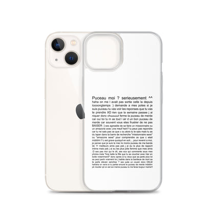 Coque iPhone Puceau moi on me l'avait pas sorti depuis longtemps - Sedurro