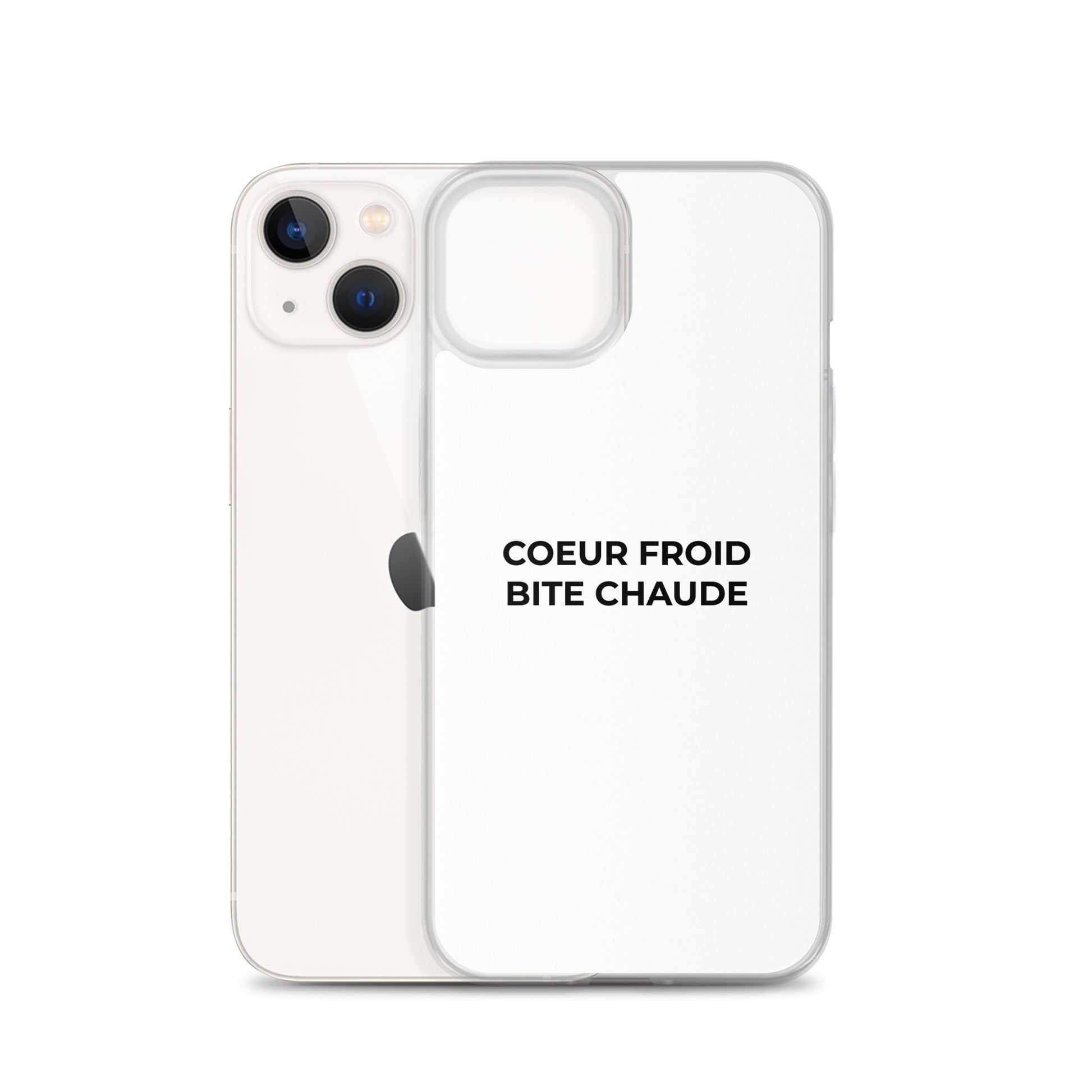 Coque iPhone Cœur froid bite chaude - Sedurro