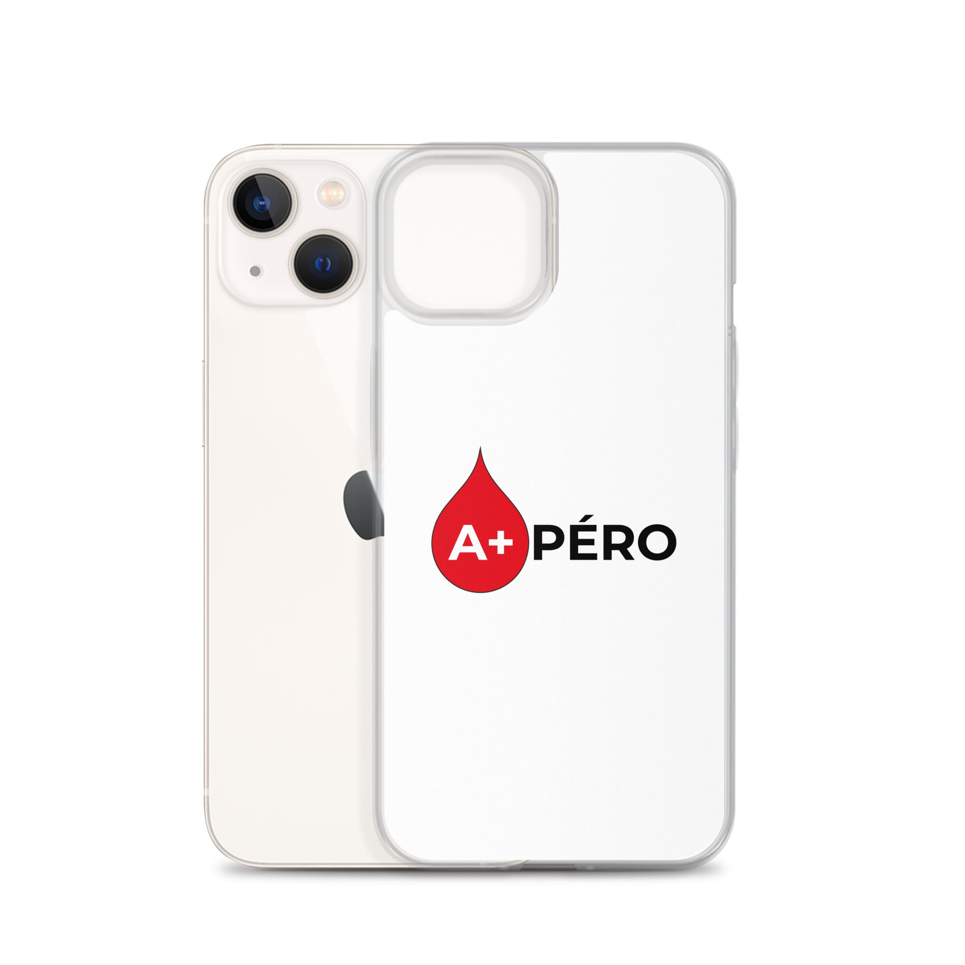 Coque iPhone Apéro groupe sanguin A+ - Sedurro