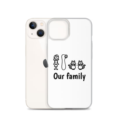 Coque iPhone Our family woman vibrator cats - Sedurro