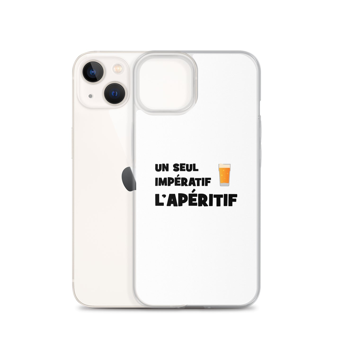 Coque iPhone Un seul impératif L'apéritif - Sedurro