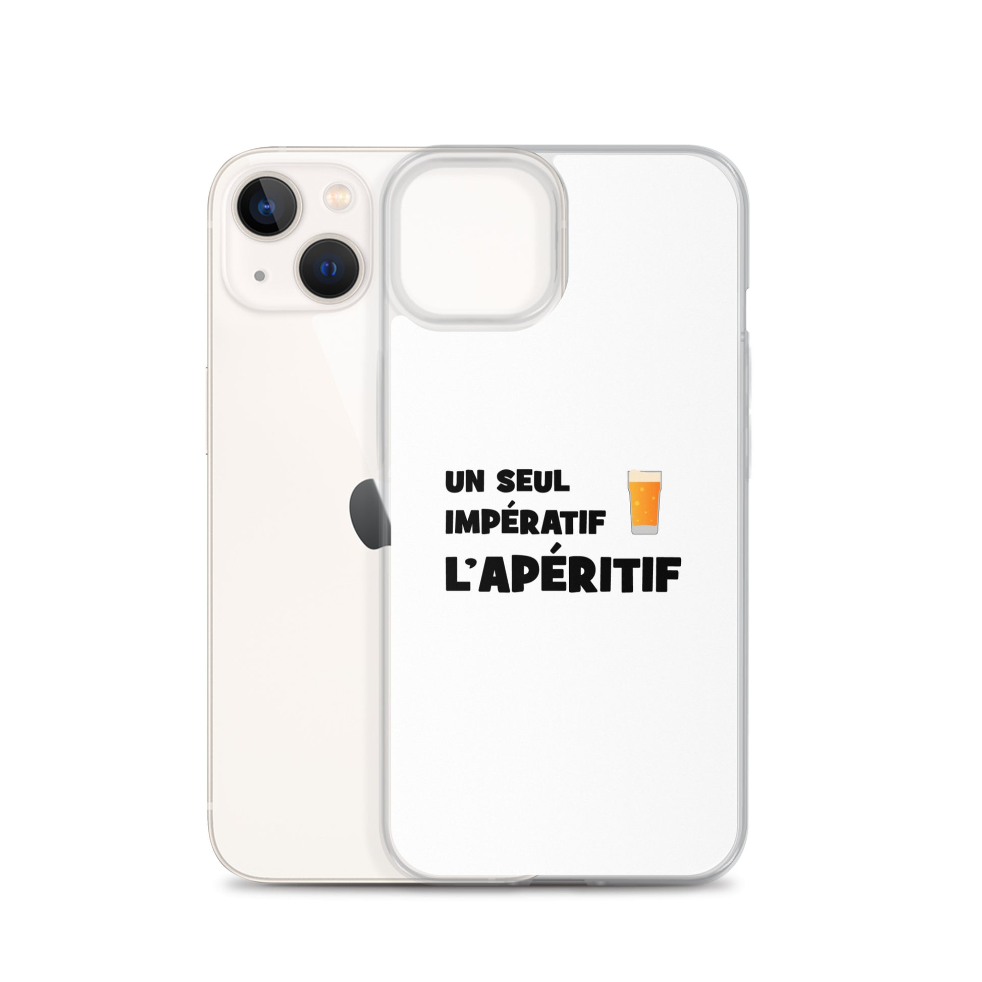 Coque iPhone Un seul impératif L'apéritif - Sedurro