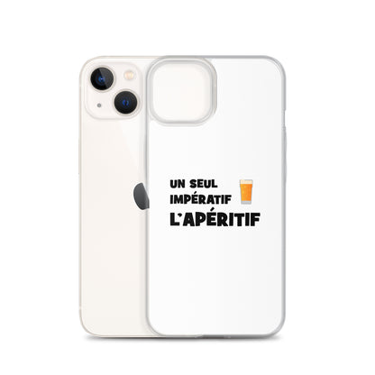 Coque iPhone Un seul impératif L'apéritif - Sedurro