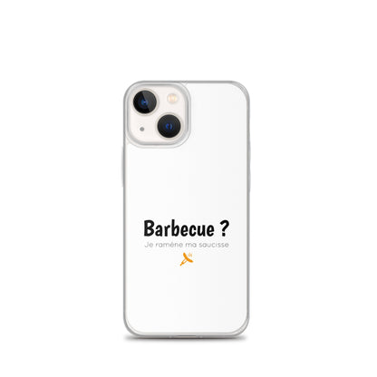 Coque iPhone Barbecue je ramène ma saucisse - Sedurro