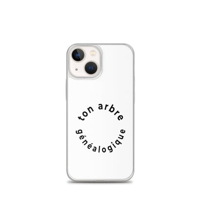 Coque iPhone Ton arbre généalogique en forme de cercle iPhone 13 mini - Sedurro