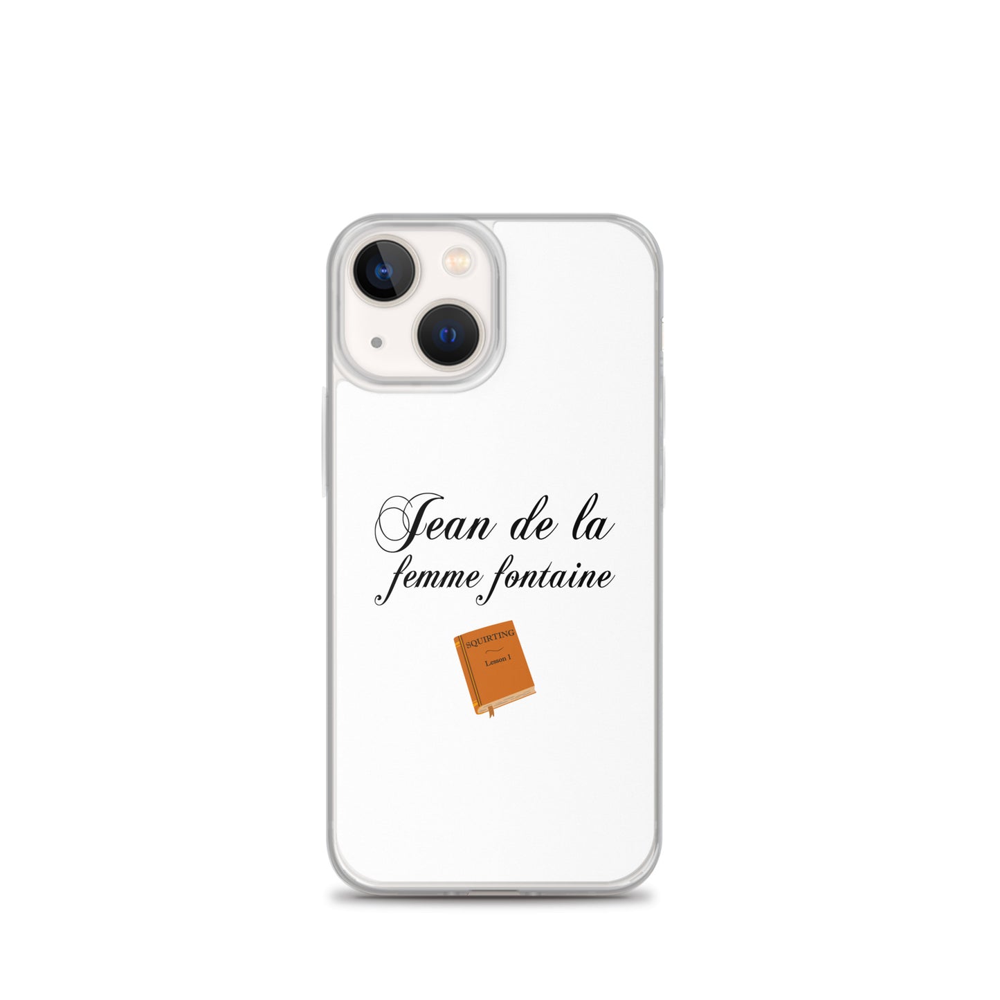 Coque iPhone Jean de la femme fontaine iPhone 13 mini - Sedurro