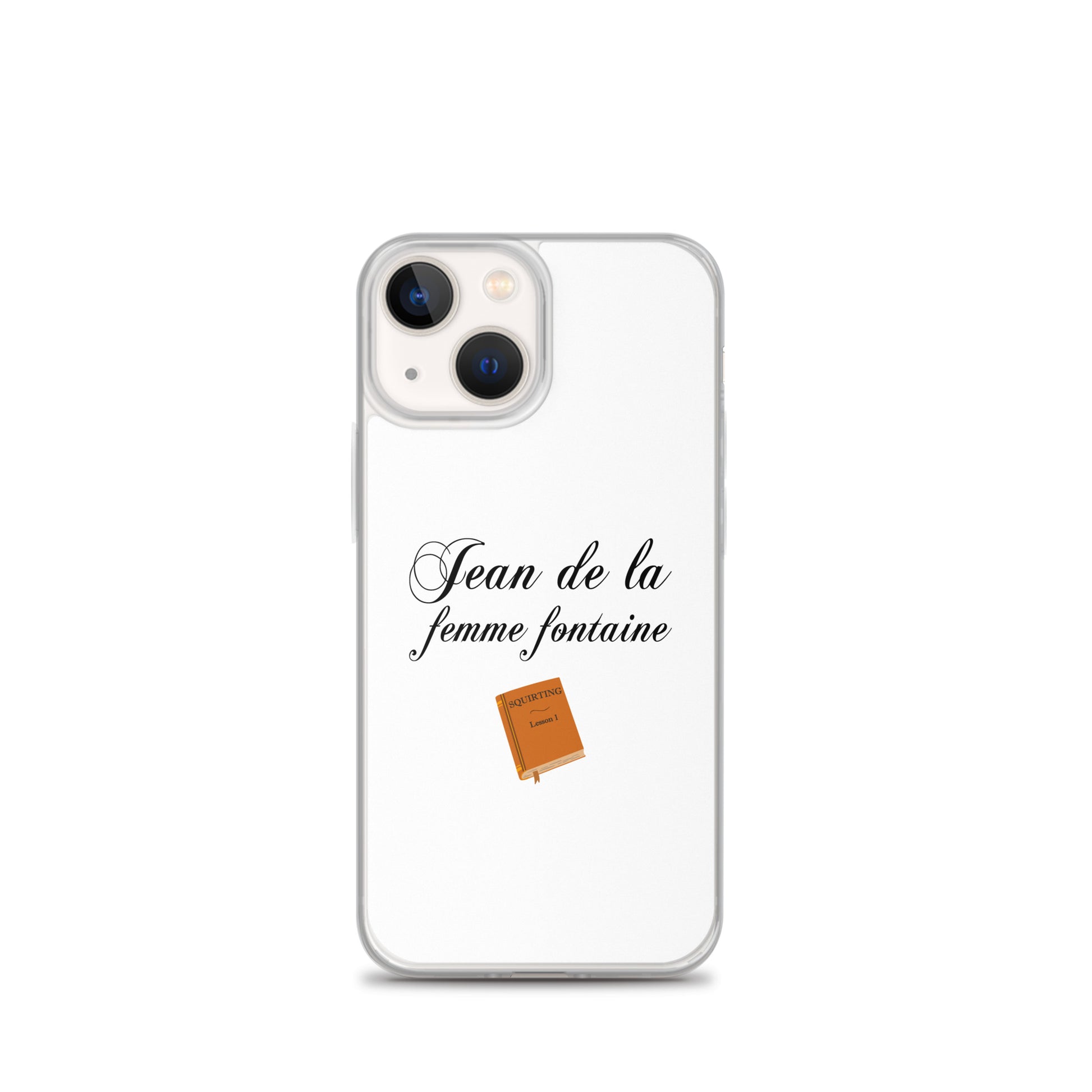 Coque iPhone Jean de la femme fontaine iPhone 13 mini - Sedurro