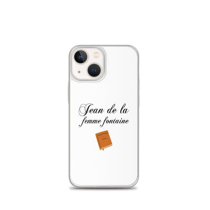 Coque iPhone Jean de la femme fontaine iPhone 13 mini - Sedurro