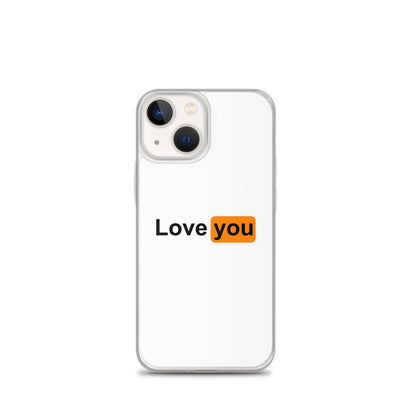 Coque iPhone Love you logo PH iPhone 13 mini - Sedurro