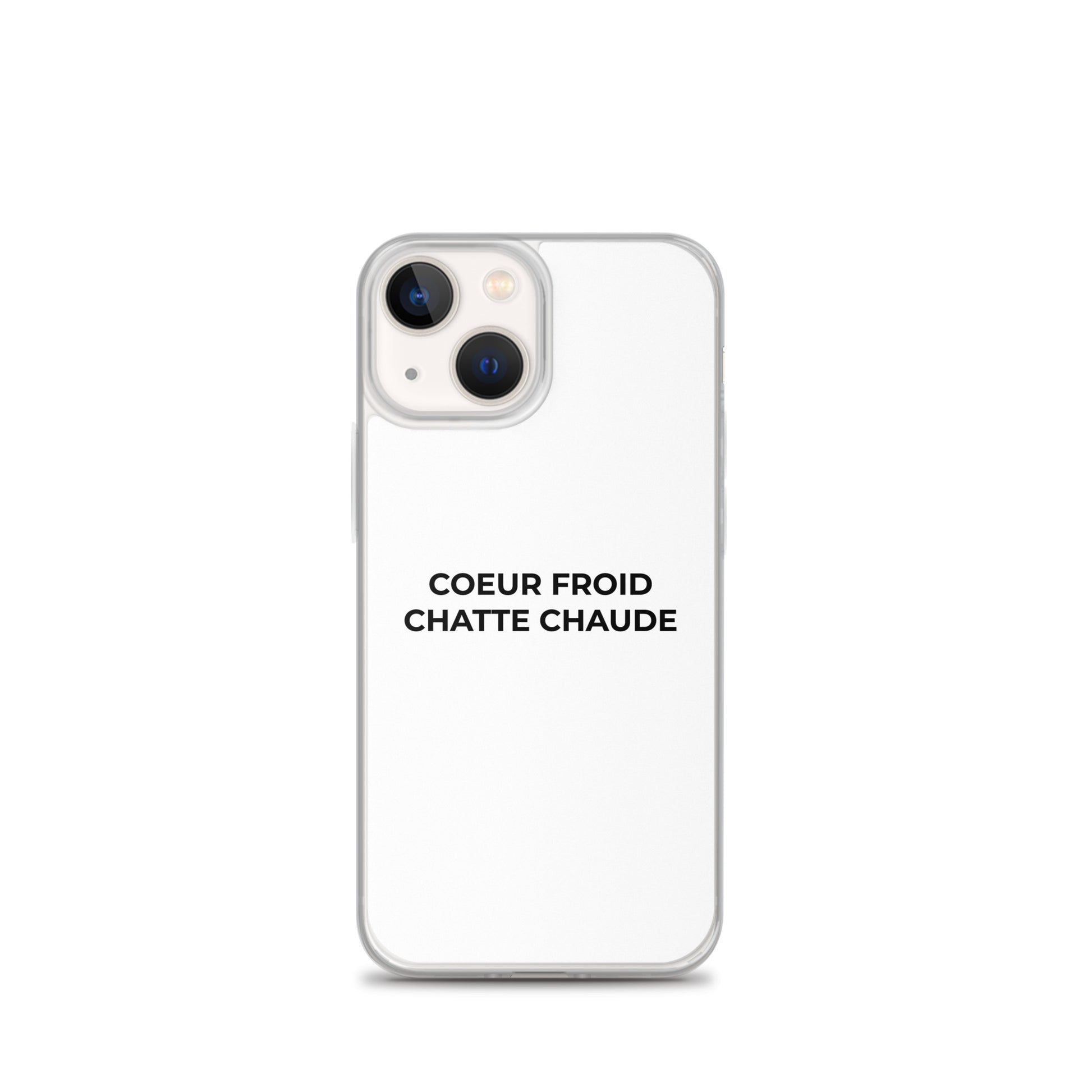 Coque iPhone Cœur froid chatte chaude iPhone 13 mini - Sedurro