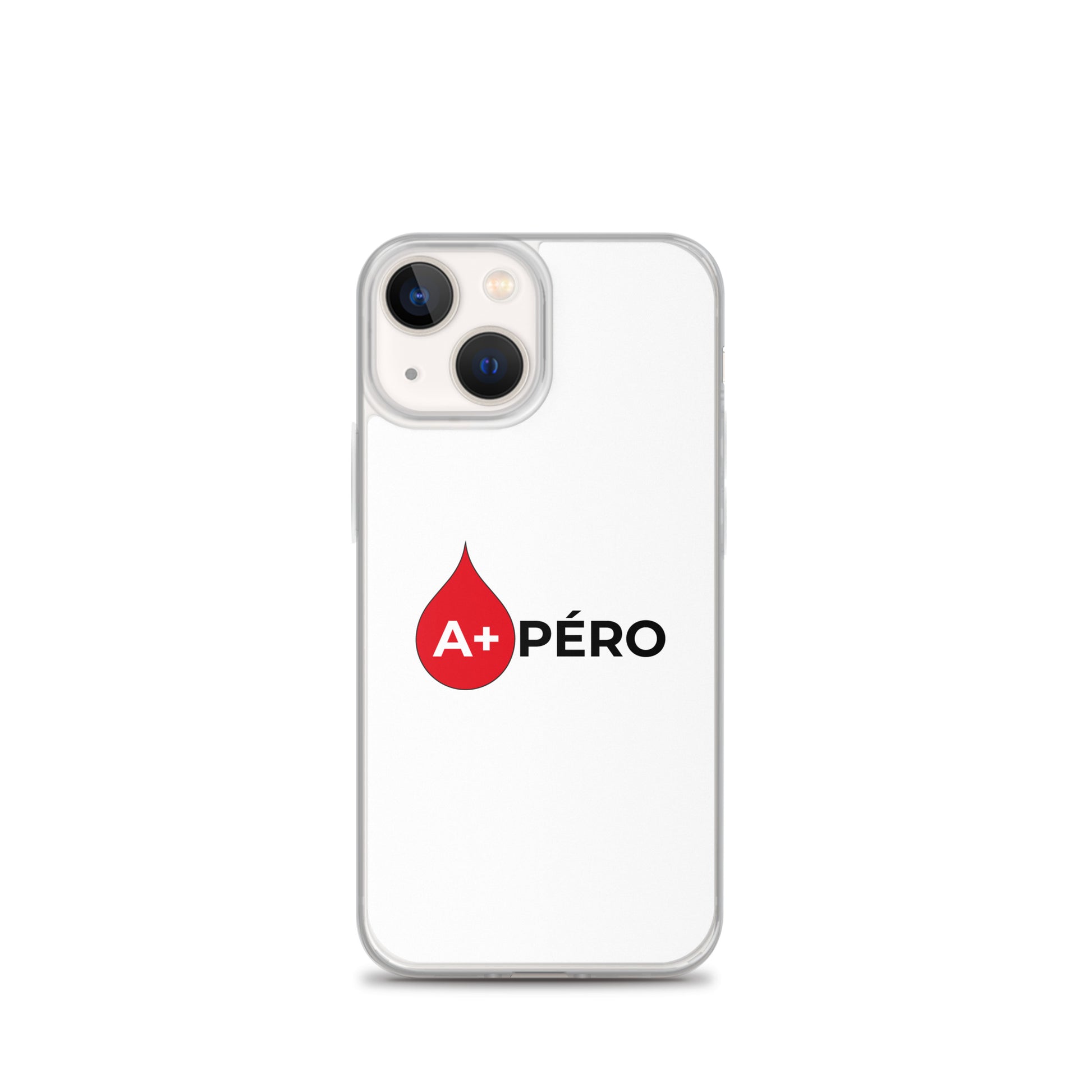 Coque iPhone Apéro groupe sanguin A+ iPhone 13 mini - Sedurro