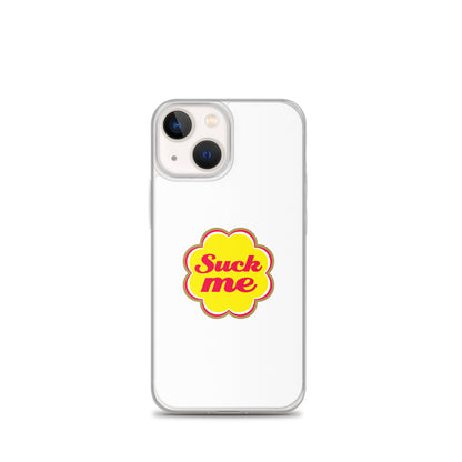 Coque iPhone Suck me sucette chupa iPhone 13 mini - Sedurro