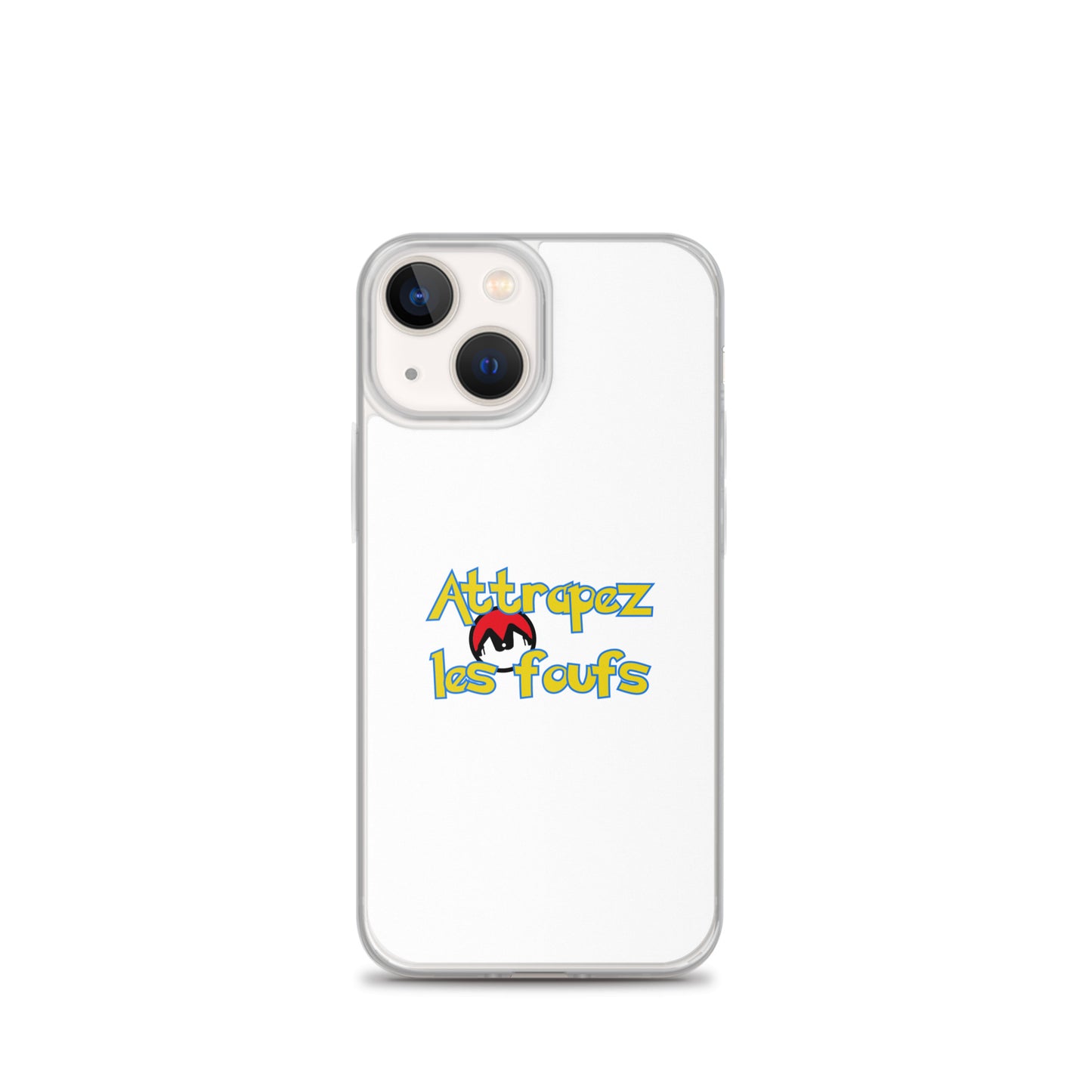 Coque iPhone Attrapez les foufs Pokeboule - Sedurro