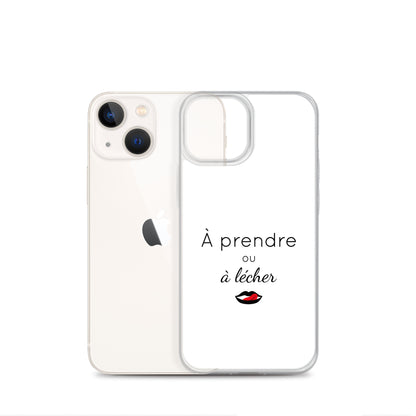 Coque iPhone À prendre ou à lécher iPhone 13 mini - Sedurro