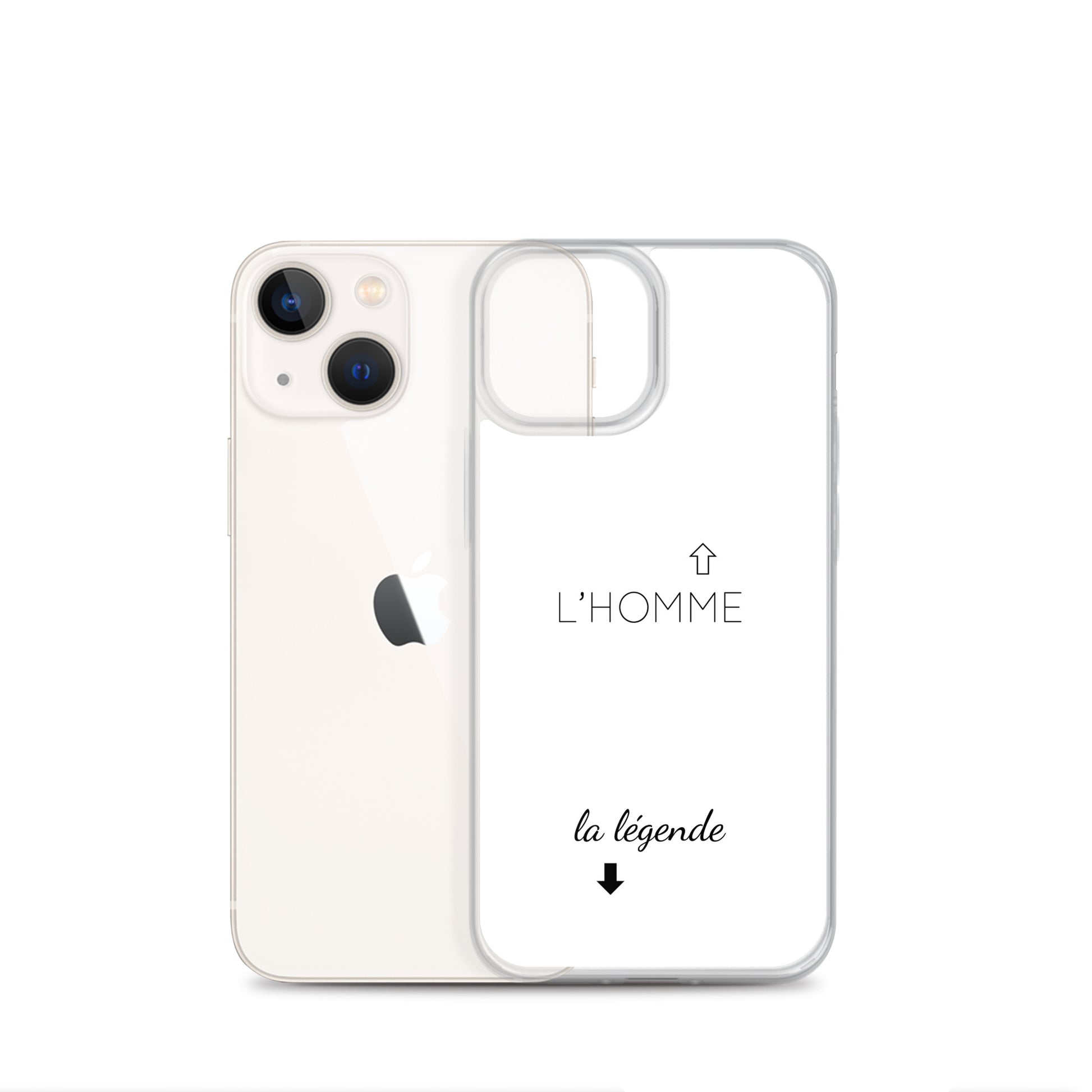Coque iPhone L'homme et la légende iPhone 13 mini - Sedurro