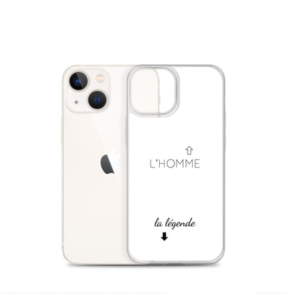 Coque iPhone L'homme et la légende iPhone 13 mini - Sedurro