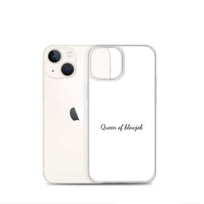 Coque iPhone Queen of blowjob iPhone 13 mini - Sedurro