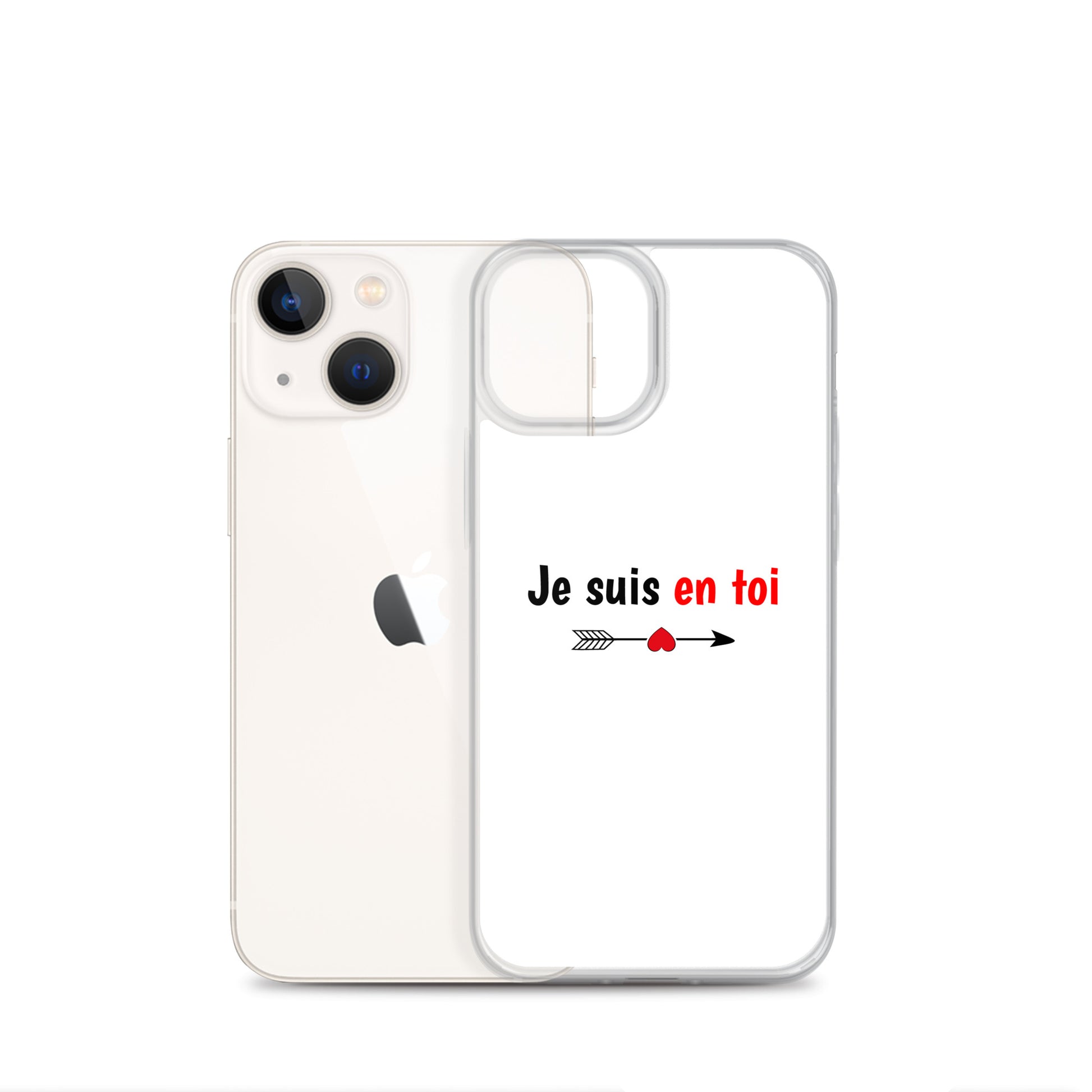 Coque iPhone Je suis en toi flèche cupidon - Sedurro