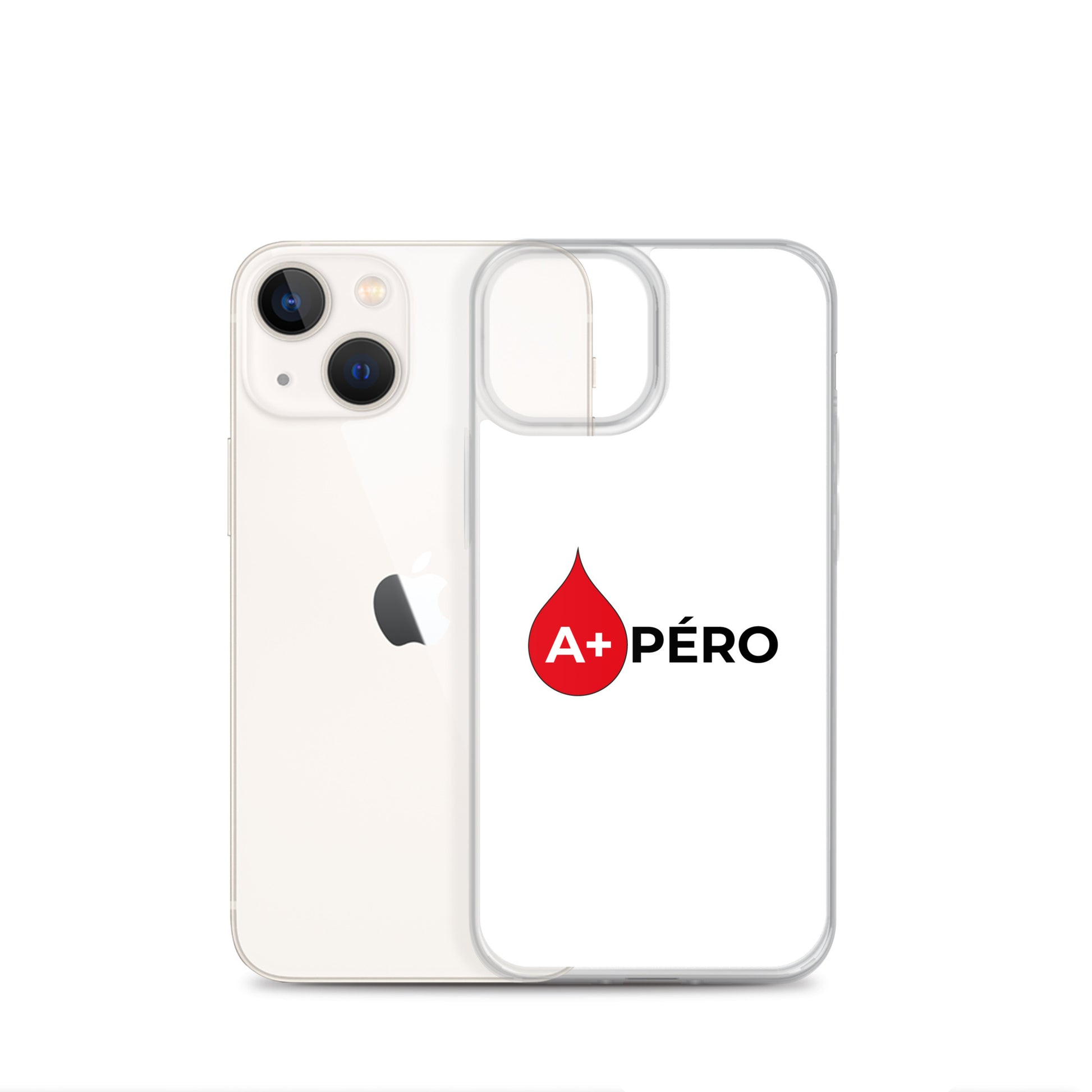 Coque iPhone Apéro groupe sanguin A+ - Sedurro