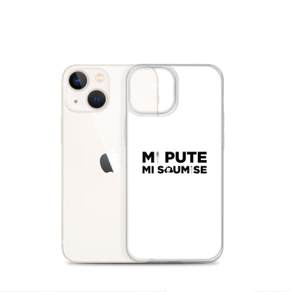 Coque iPhone Mi pute mi soumise - Sedurro